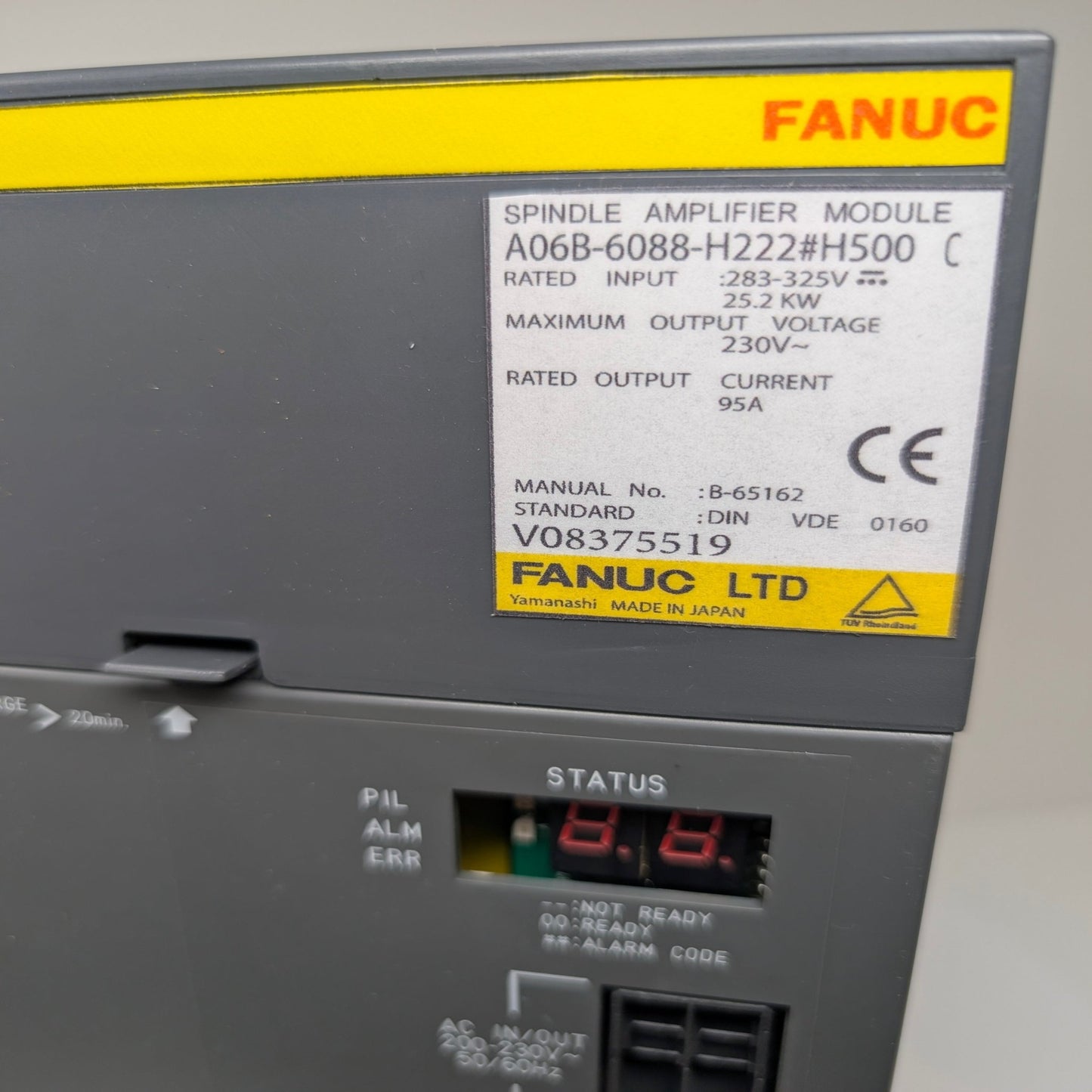 A06B-6088-H222H500 **1 YEAR WARRANTY** REPAIR OFFERED** - Mission Industrial Group - Fanuc Drives