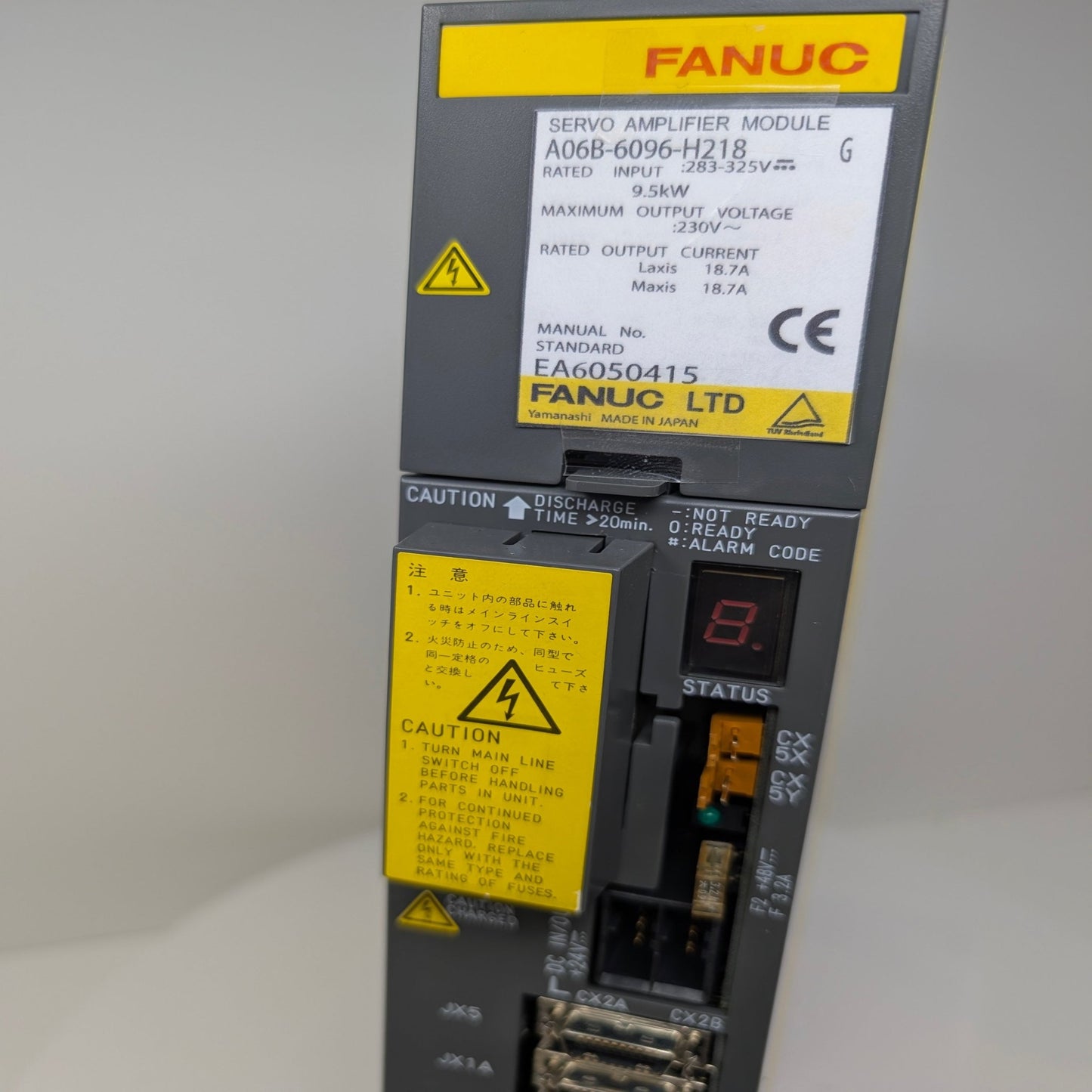 A06B-6096-H218 **1 YEAR WARRANTY**REPAIR IS OFFERED** - Mission Industrial Group - Fanuc Drives