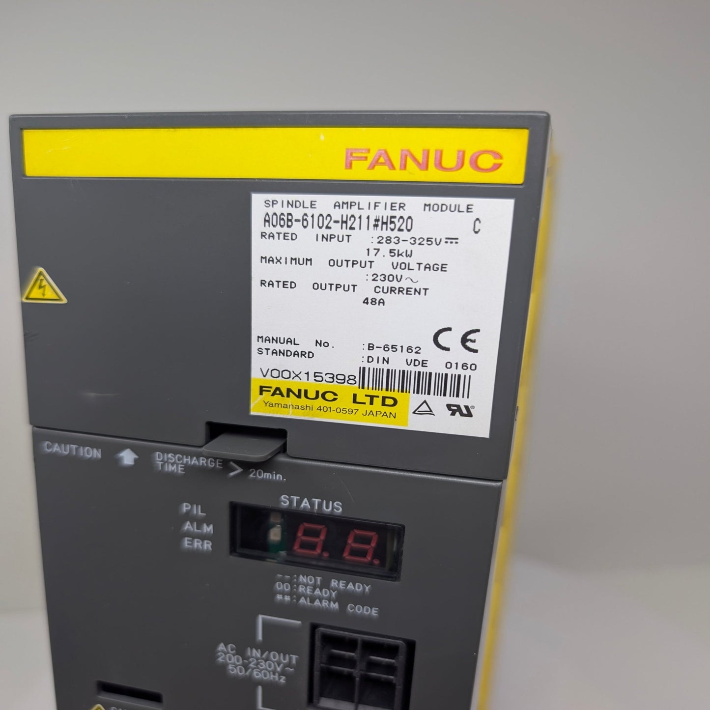 A06B-6102-H211H520 **1 YEAR WARRANTY** REPAIR OFFERED** - Mission Industrial Group - Fanuc Drives