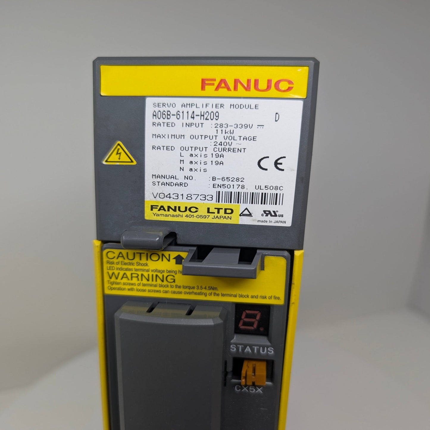 A06B-6114-H209 **1 YEAR WARRANTY** REPAIR IS OFFERED** - Mission Industrial Group - Fanuc Drives