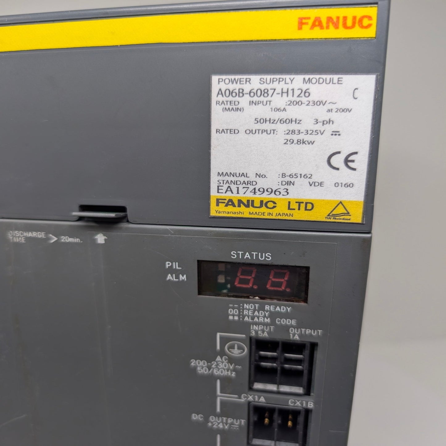 A06B-6087-H126 **1 YEAR WARRANTY**REPAIR IS OFFERED** - Mission Industrial Group - Fanuc Drives