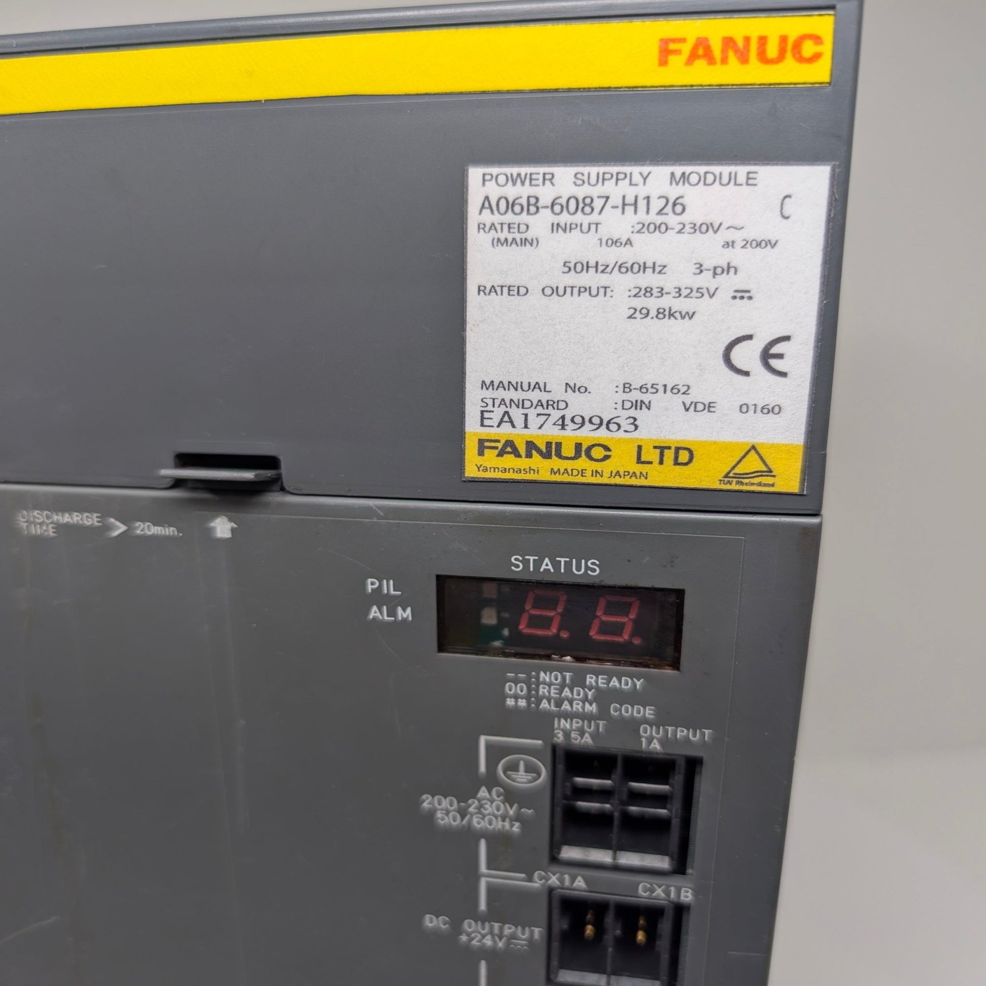 A06B-6087-H126 **1 YEAR WARRANTY**REPAIR IS OFFERED** - Mission Industrial Group - Fanuc Drives