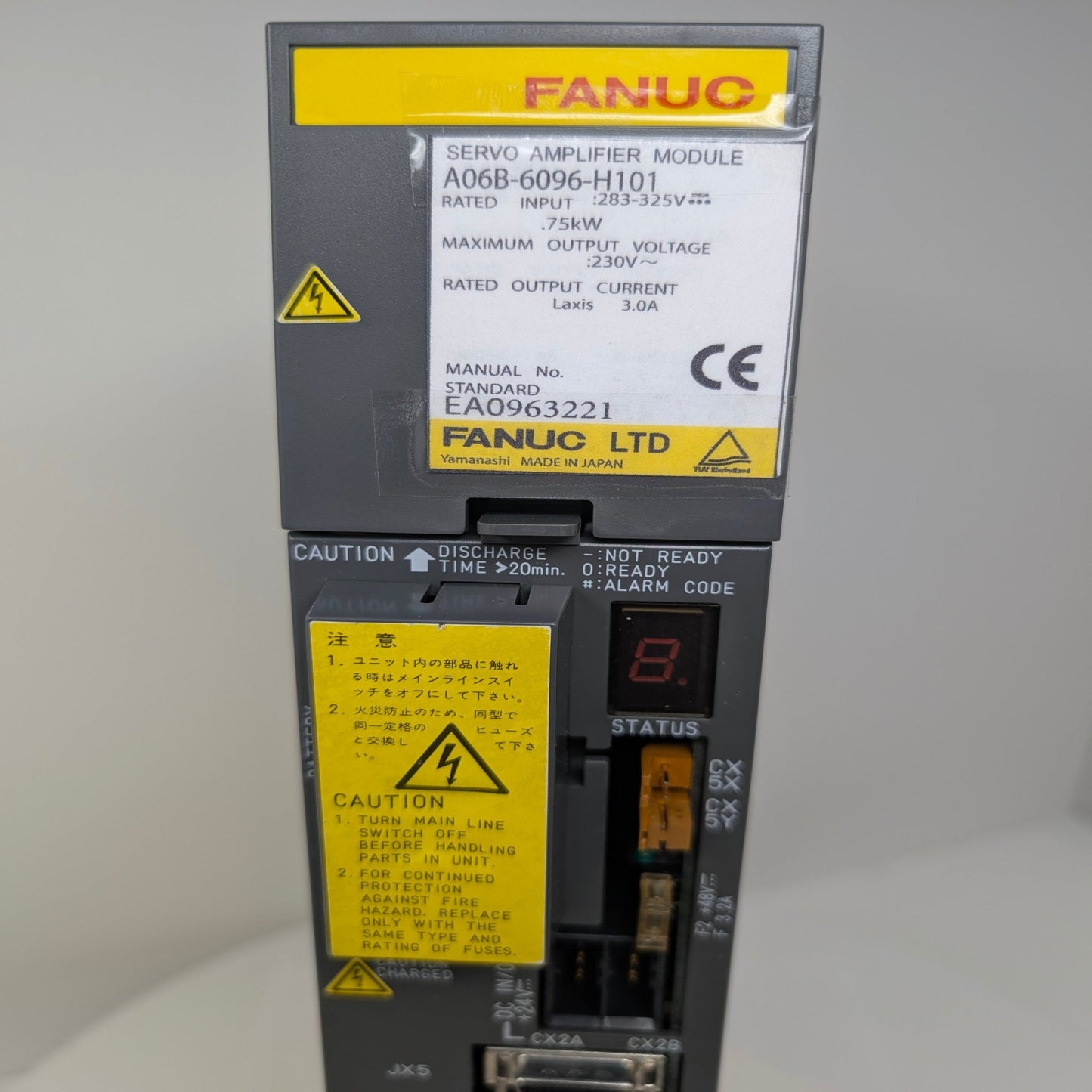 A06B-6096-H101 **1 YEAR WARRANTY** REPAIR IS OFFERED** - Mission Industrial Group - Fanuc Drives