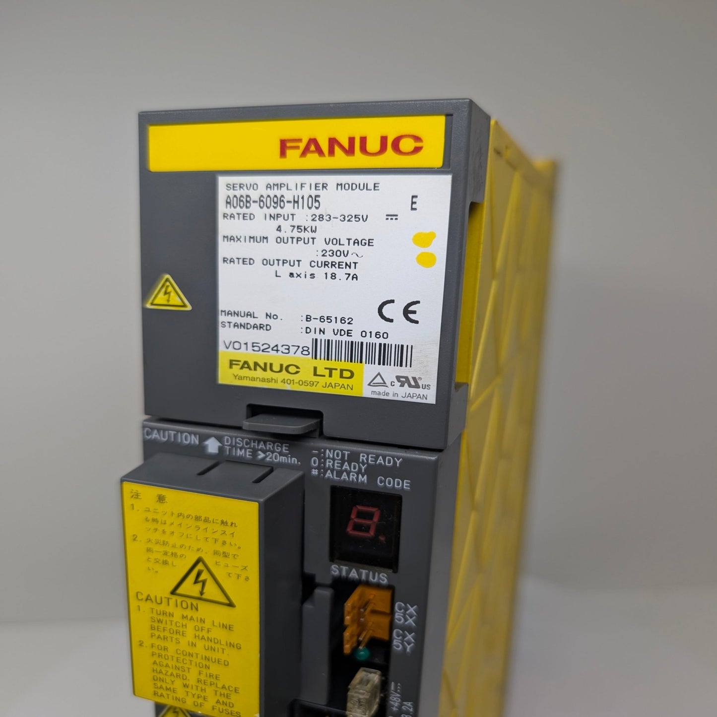 A06B-6096-H105 **1 YEAR WARRANTY**REPAIR IS OFFERED** - Mission Industrial Group - Fanuc Drives