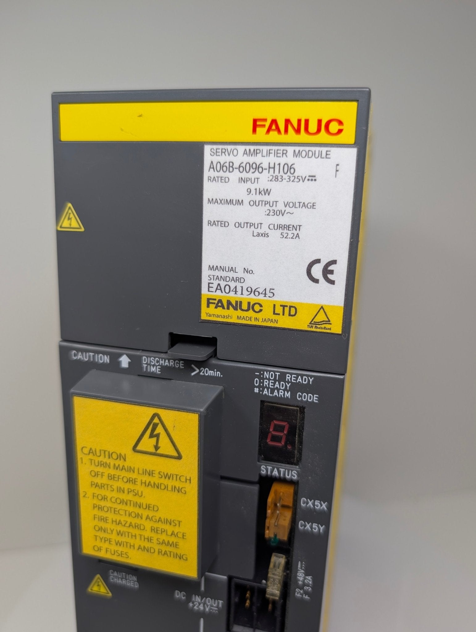 A06B-6096-H106 **1 YEAR WARRANTY**REPAIR OFFERED** - Mission Industrial Group - Fanuc Drives