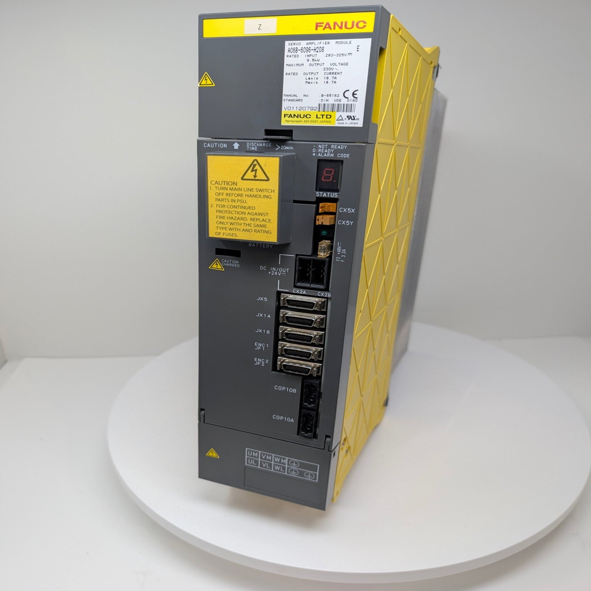 A06B-6096-H208 **1 YEAR WARRANTY** REPAIR OFFERED** - Mission Industrial Group - Fanuc Drives