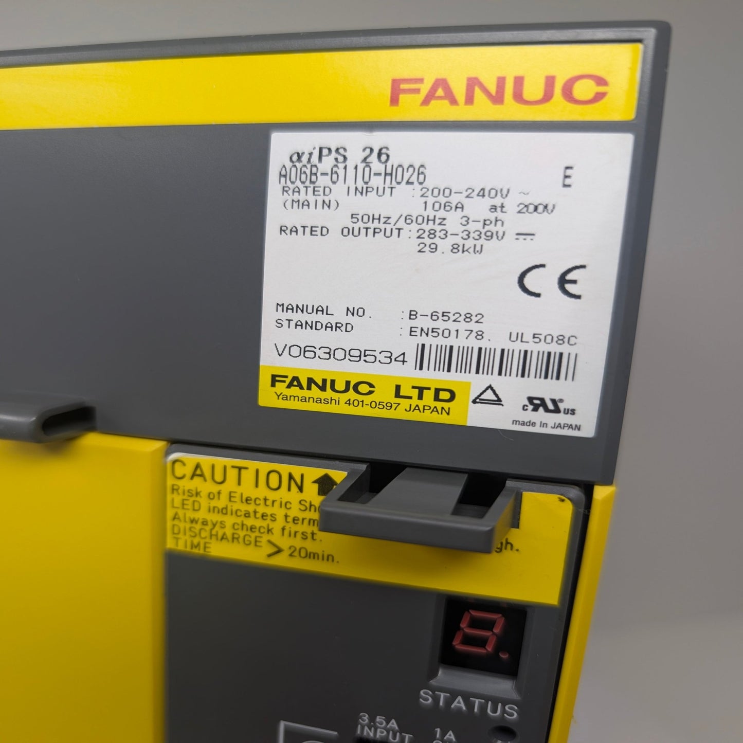 A06B-6110-H026 **1 YEAR WARRANTY**REPAIR OFFERED** - Mission Industrial Group - Fanuc Drives