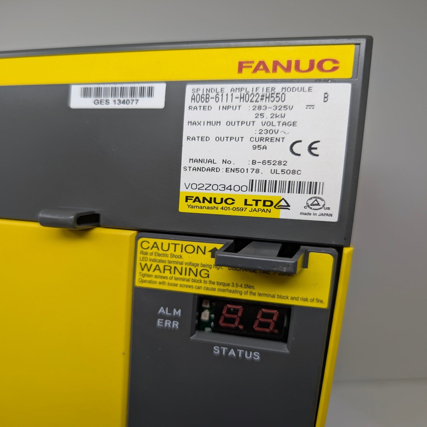 A06B-6111-H022H550 **1 YEAR WARRANTY**REPAIR AVAILABLE** - Mission Industrial Group - Fanuc Drives