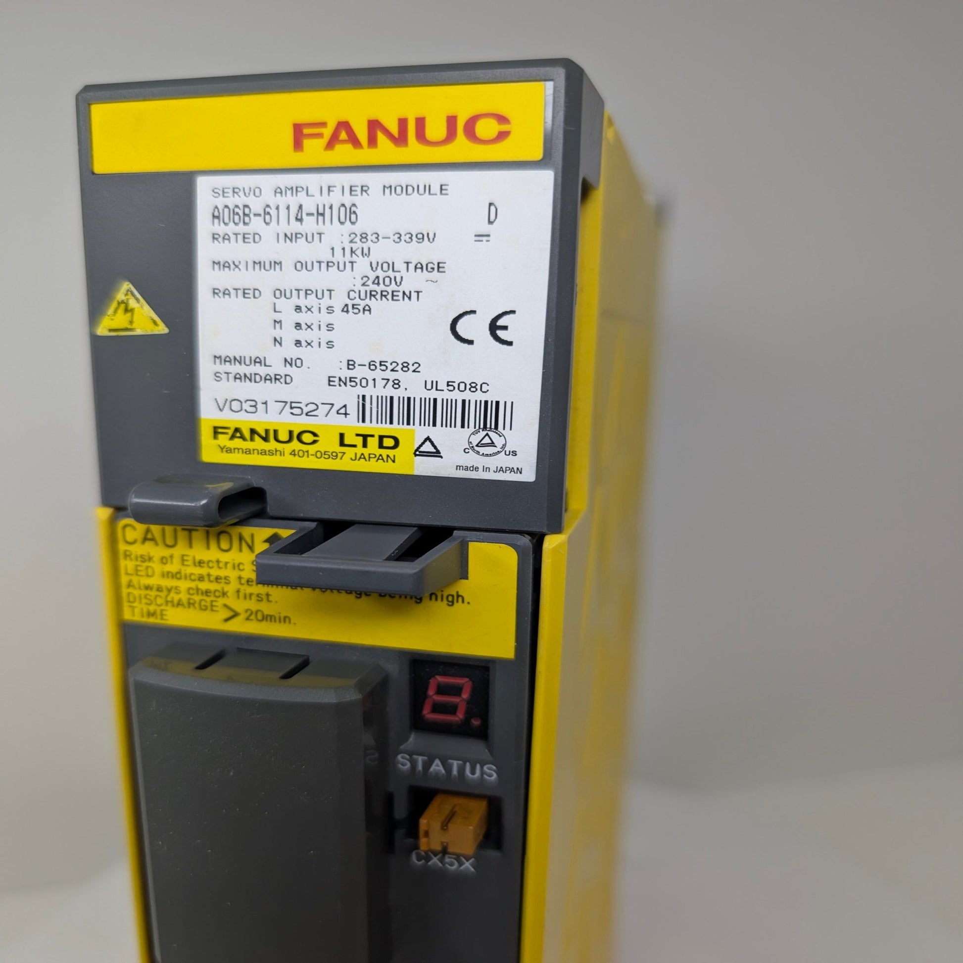 A06B-6114-H106 **1 YEAR WARRANTY**REPAIR IS OFFERED** - Mission Industrial Group - Fanuc Drives