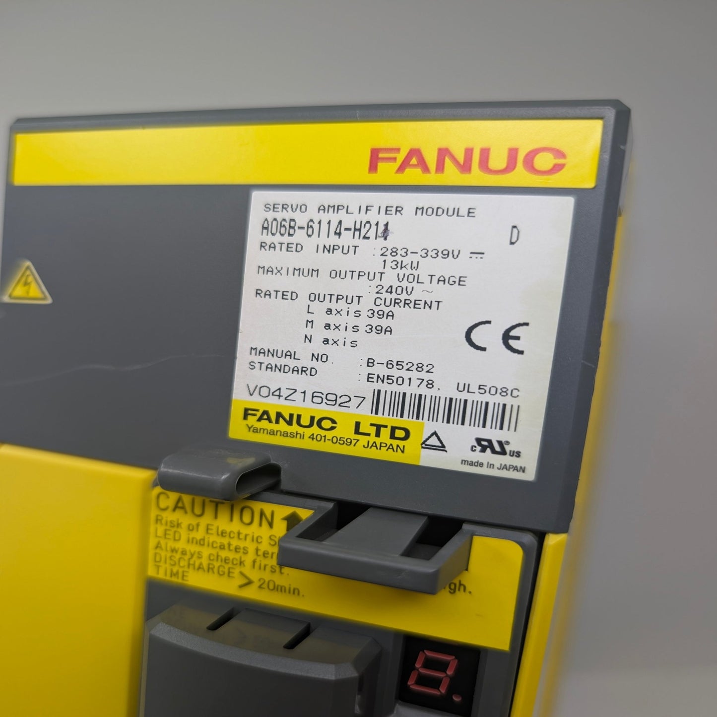 A06B-6114-H211 **1 year warranty**repair is offered** - Mission Industrial Group - Fanuc Drives
