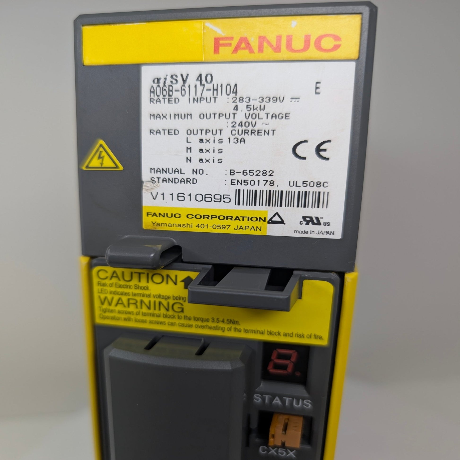 A06B-6117-H104 **1 YEAR WARRANTY**REPAIR IS OFFERED** - Mission Industrial Group - Fanuc Drives