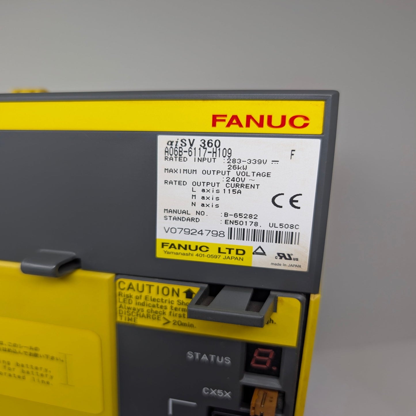 A06B-6117-H109 **1 YEAR WARRANTY**REPAIR OFFERED** - Mission Industrial Group - Fanuc Drives
