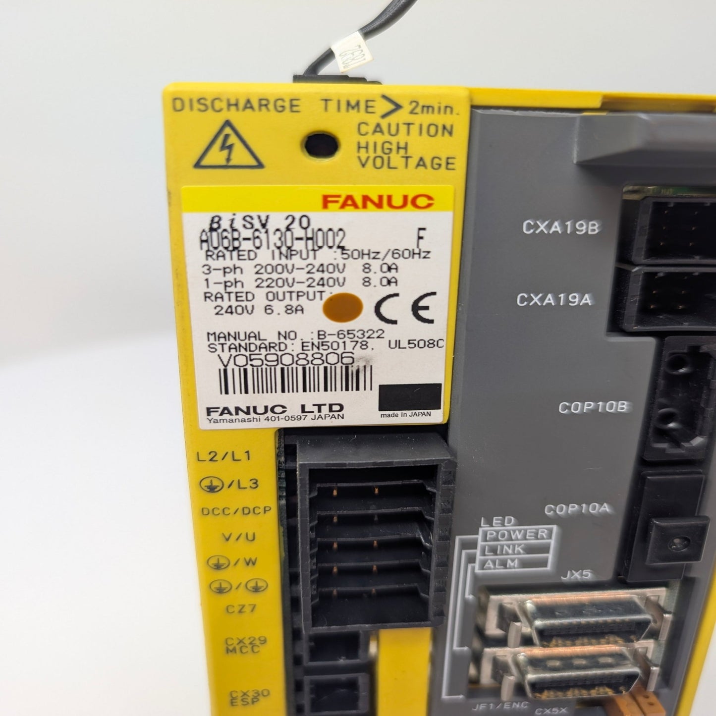 A06B-6130-H002 **1 YEAR WARRANTY**REPAIR OFFERED** - Mission Industrial Group - Fanuc Drives
