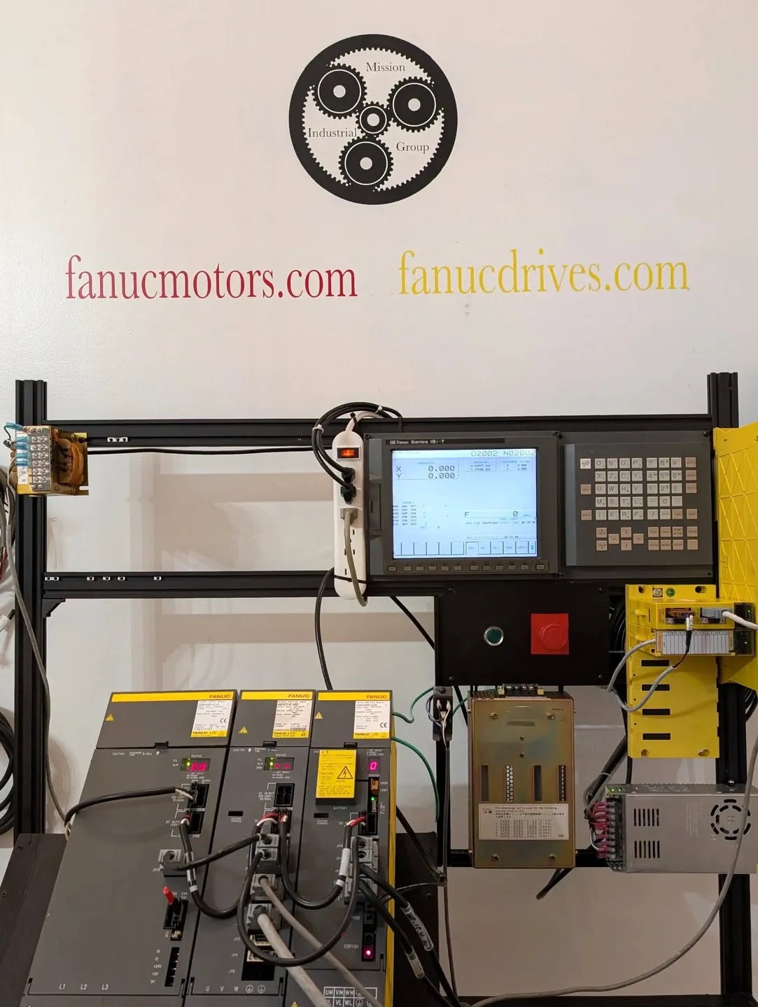 Fanuc drives testing aparatus